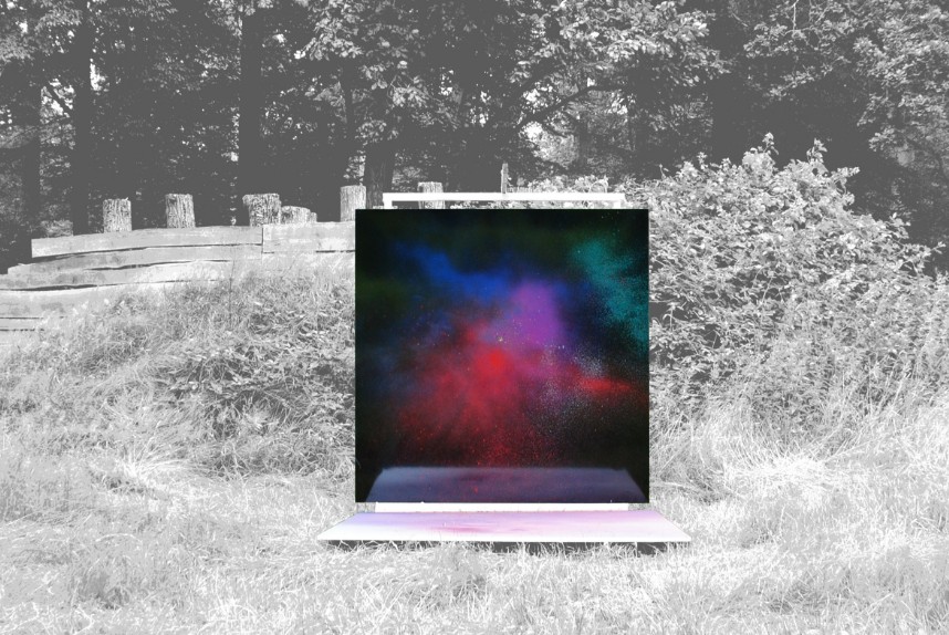 eine Kunstwerk von Felix Heinrich, das in Pommerfelden gemalt wurde